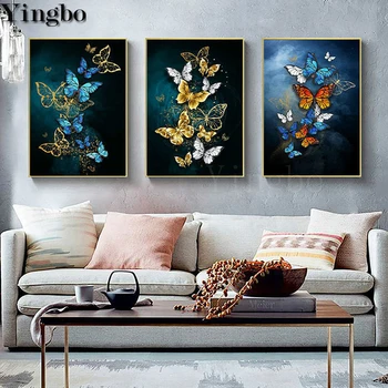 

Painting by numbers Diamond Painting Butterfly 5D DIY Diamond Embroidery Square/Round Mosaic Picture Of Rhinestones Decoration