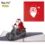 10 Pack Christmas Cards Santa Claus Motorcycle Pop-Up Holiday Cards with Envelope New Year 3D Greeting Cards Gifts Handmade