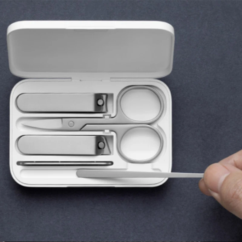 Набор маникюрных кусачек XiaoMi Mijia 5 шт. переносной дорожный гигиенический набор