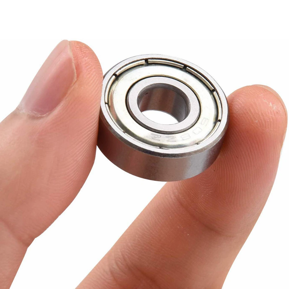 Aokin 10Pcs Double Shielded Miniature High-carbon Steel Bearings 608ZZ 623ZZ 105ZZ 624ZZ 625ZZ 685ZZ F623ZZ 604ZZ Ball Bearing