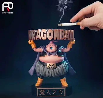 

13cm Anime Figures Toys Dragon Ball Z Majin Buu Ashtray Fat Buu PVC Action Figure Toys Collection Model Doll Gift