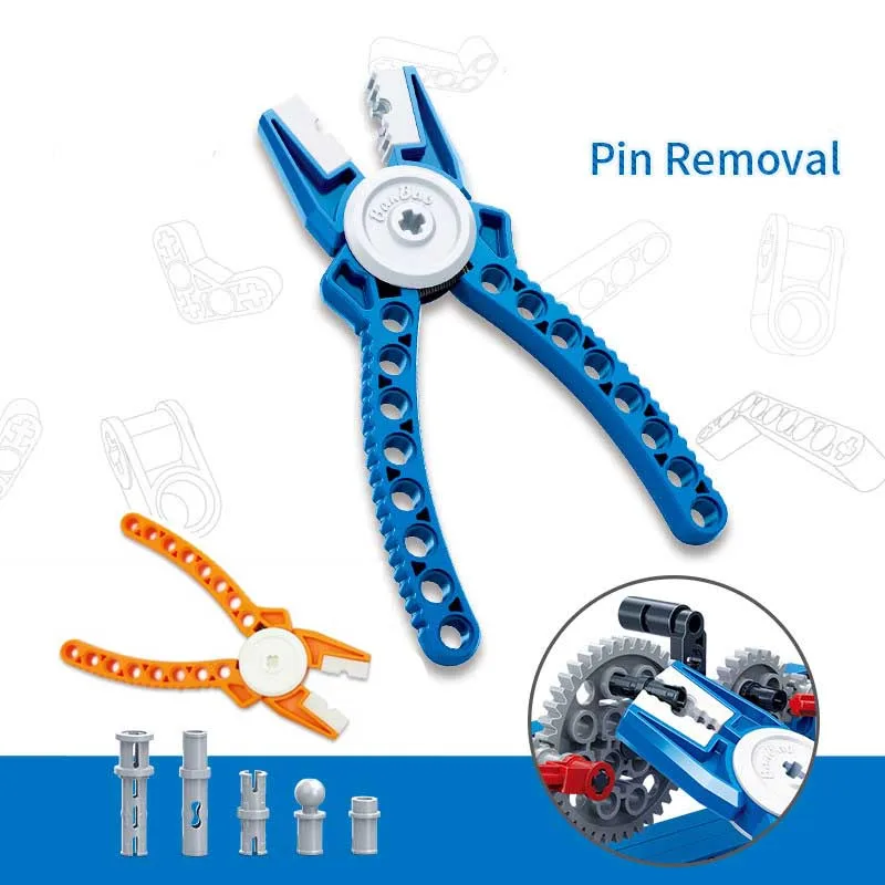 

Compatible legoed technic series pin pliers tongs tool parts panel pcs blocks building bricks kids toys sets element kits