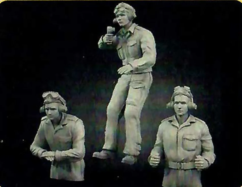 1/35 каучуковая фигурка модель комплект Unassambled Неокрашенная/981|Наборы для сборки