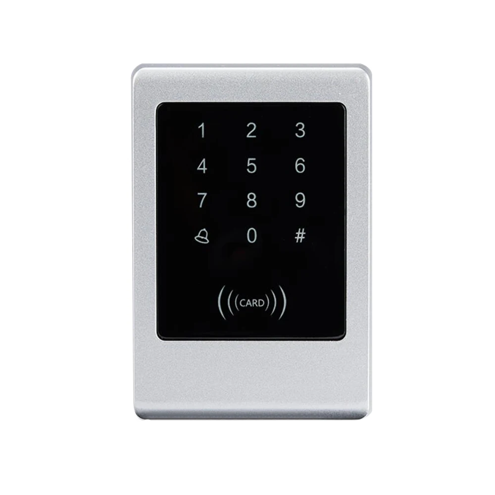 LUCKING дверной Водонепроницаемый 125 кГц RFID Контроль доступа сенсорный металлический Умный Замок без ключа кардридер электронный дверной замок ворот открывалка - Цвет: AC