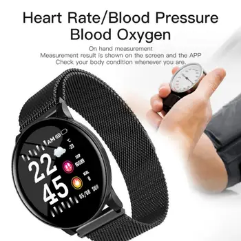 

New 1pcs Fashion Smart Watch For Men Blood Pressure Heart Rate Fitness Tracker Pedometer Man Sport Smartwatches For Android IOS
