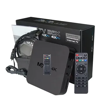 

5PCS/LOT mx 4k Media Player Tv Box Android 7.1 H3 Mx-4k Wifi Smart RK3229 2G 16G 3D Quad-Core HD2.0 H.265