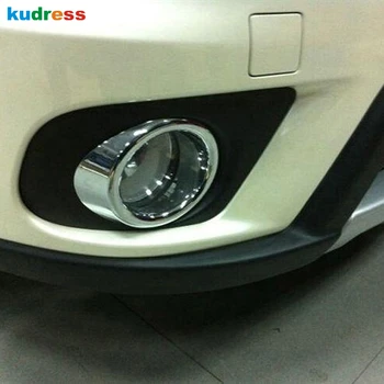 

Car Accessories For Dodge Journey JCUV 2013 2014 ABS Chrome Front fog light lamp cover Trim Shade Frame Car Styling 2pcs