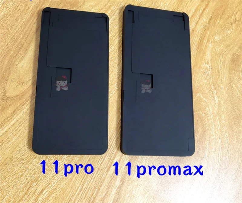 Силиконовый черный резиновый коврик форма для iPhone 11 X XR XSmax 8 7 6s 6 Plus lcd сенсорный экран ламинат(без изгиба