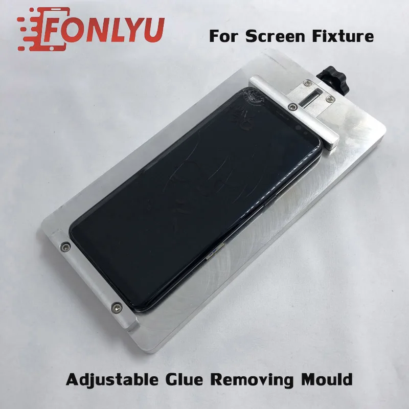 Mobile Phone Glue Remove Moud Adjustable Screen Fixture Mould For Samsung iPhone Huawei etc. Screen OCA Glue Heating Removing