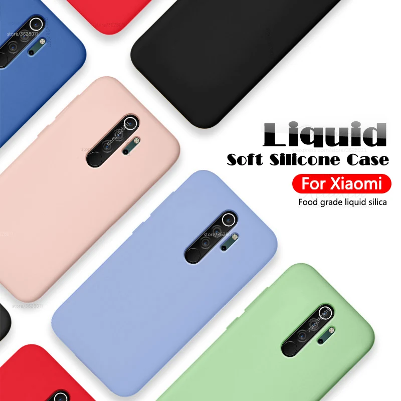 Мягкий жидкий силиконовый чехол для redmi note 7 8 pro 7a redmi7 8pro противоударный xiaomi xiomi mi a3