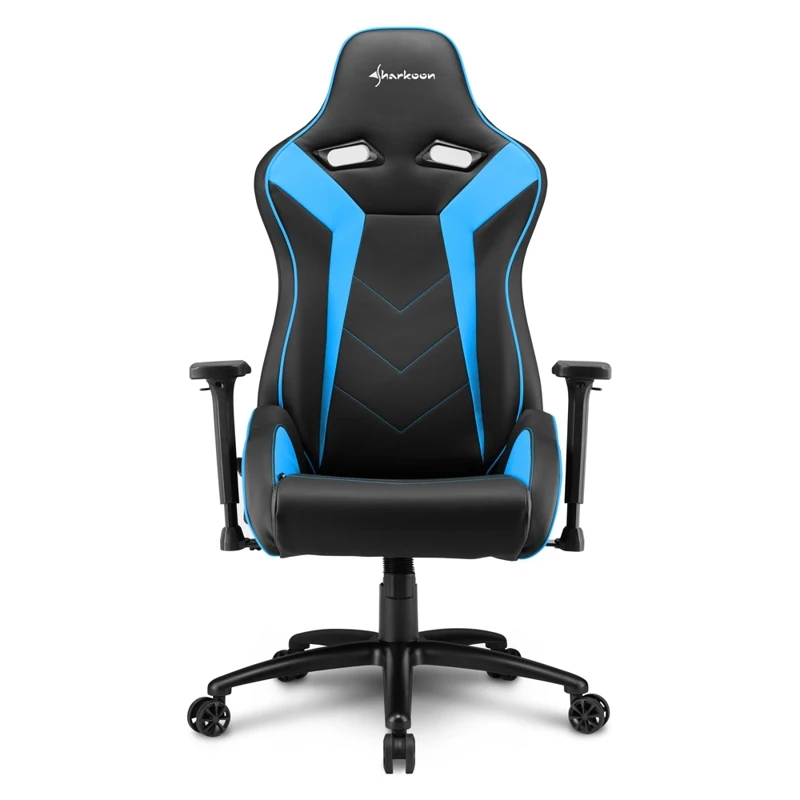 Игровое кресло Sharkoon Elbrus 3 компьютерное, до 150 кг, синтетическая кожа, сталь