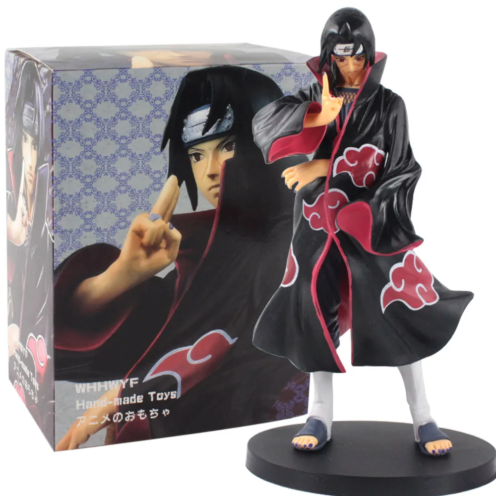 22cm Naruto Shippuden Anime Uchiha Itachi PVC Actiuon Figure Cartoon Collection Model Toy Doll Kids Gift Decoration Brinquedos | Игрушки и