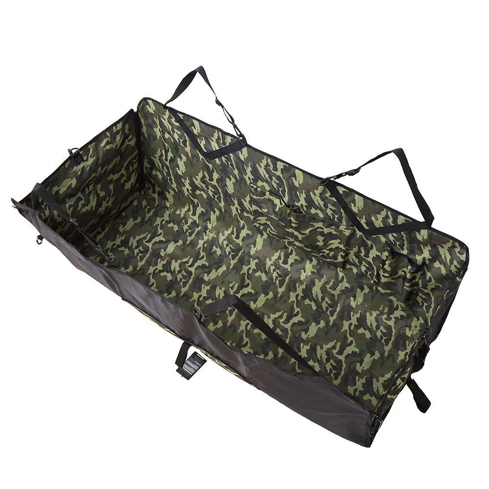

Adjustable Strap Waterproof Hammock Cover Pet Cushion Easy Clean Travel Oxford Cloth Mat Camouflage Thickened Dog Car Rear Seat