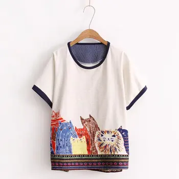 

2018 new summer wear womens clothing T-Shirts sexy shirt short sleeves students' loose fitting leisure small