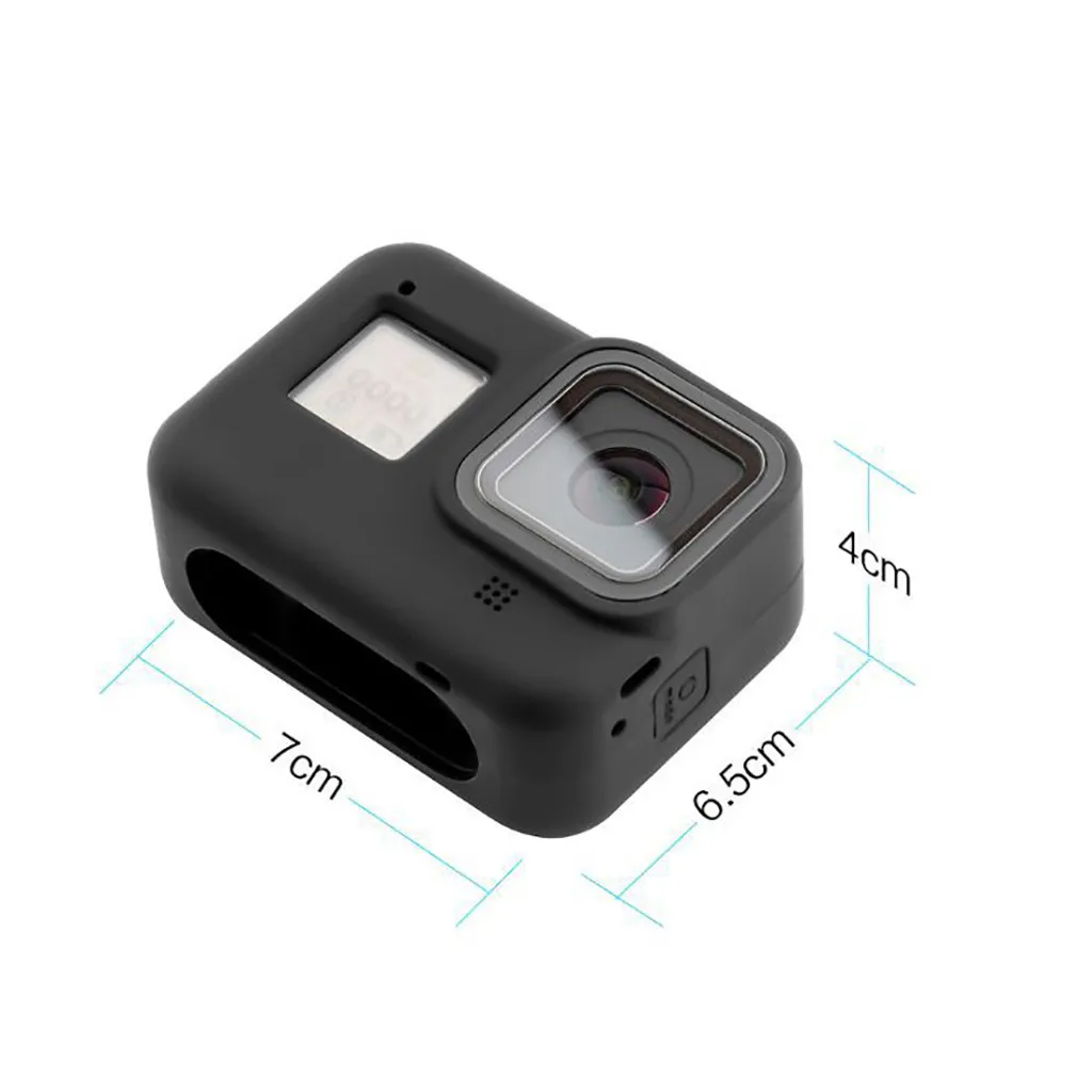 Ouhaobin корпус для спортивной камеры, чехол для Go-pro 8, черная камера, мягкий силиконовый защитный корпус, чехол