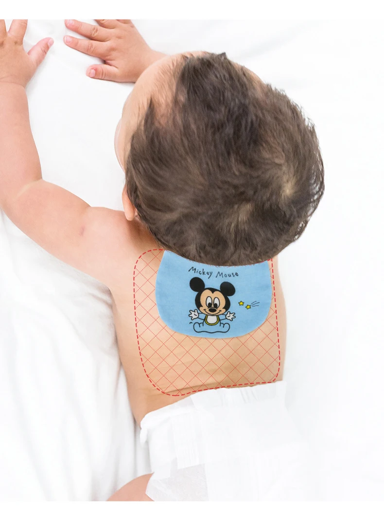 Crianças à Prova de Suor Toalha de Volta Jardim de Infância Disney Algodão Suor-absorvente Toalha Criança Trompete Gaze Han 9 de suor toalha de volta algodão jardim