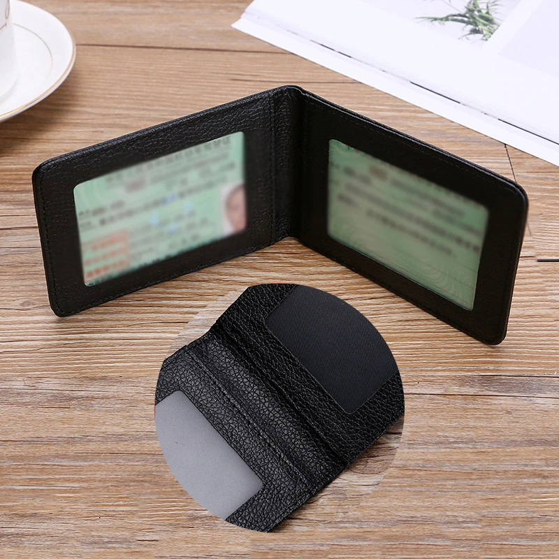 Driver License Holder Pu Leather on Cover for Car Driving Documents Business ID Pass Certificate Folder Wallet