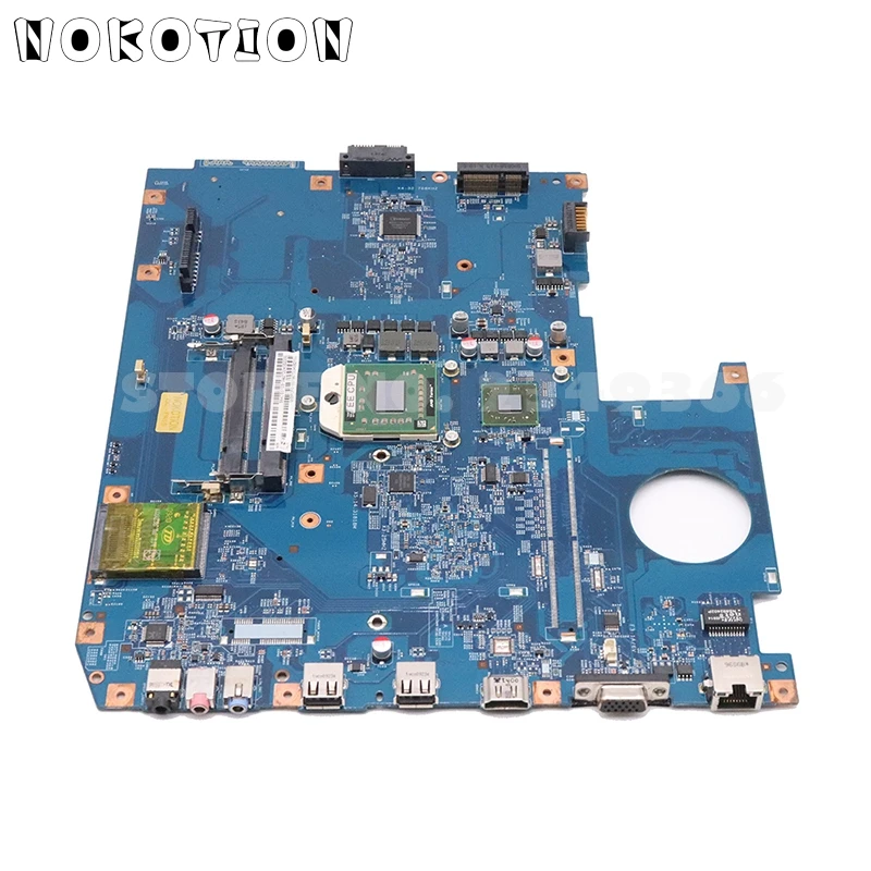 NOKOTION MBPCF01001 48.4CE01.021 для acer aspire 7535 7735 Материнская плата ноутбука DDR2 Бесплатный процессор без графического слота