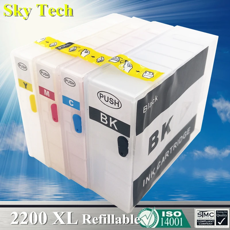 

Refillable Ink Cartridge For PGI2200 , PGI-2200 XL For Canon MAXIFY IB4020 IB4120 MB5020 MB5120 MB5320 MB5420 , With ARC Chip
