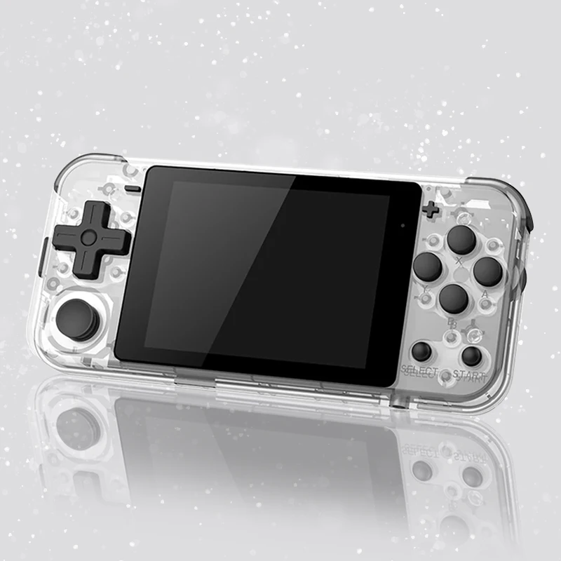 Ретро игровая приставка POWKIDDY Q90 3 дюймовый IPS экран двойная система открывания