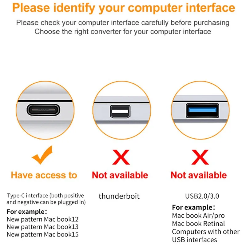 Супер Тип C USB 3,0 до USB-C 4K HDMI USB 3,0 адаптер 3 в 1 концентратор конвертер адаптер для ноутбука