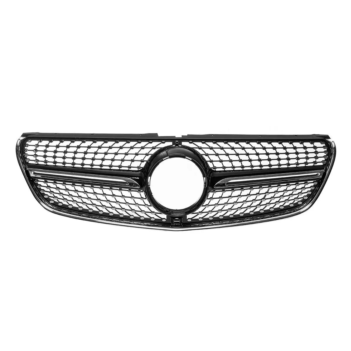 Diamond Grill Mesh W447 Car Front Grille Grill With Camera For Mercedes For Benz V Class W447