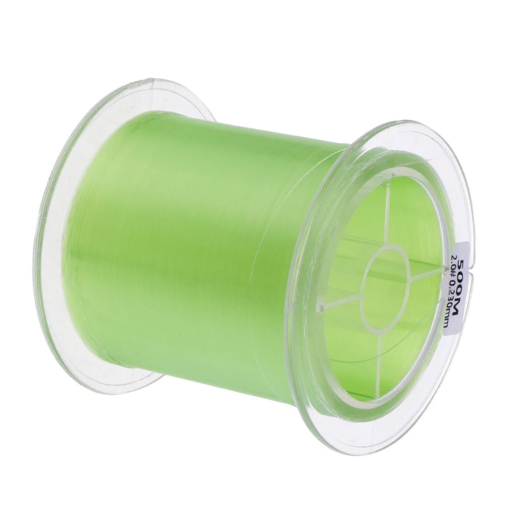 1 Roll 500m Fishing Line Nylon Line Monofilament Line Casting Fishing Line Ultra-high sensitivity with near zero stretch