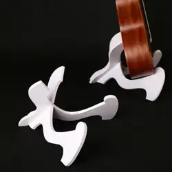 Укулеле стенд держатель легкий портативный складной Противоскользящий вертикальный кронштейн для скрипки гитары