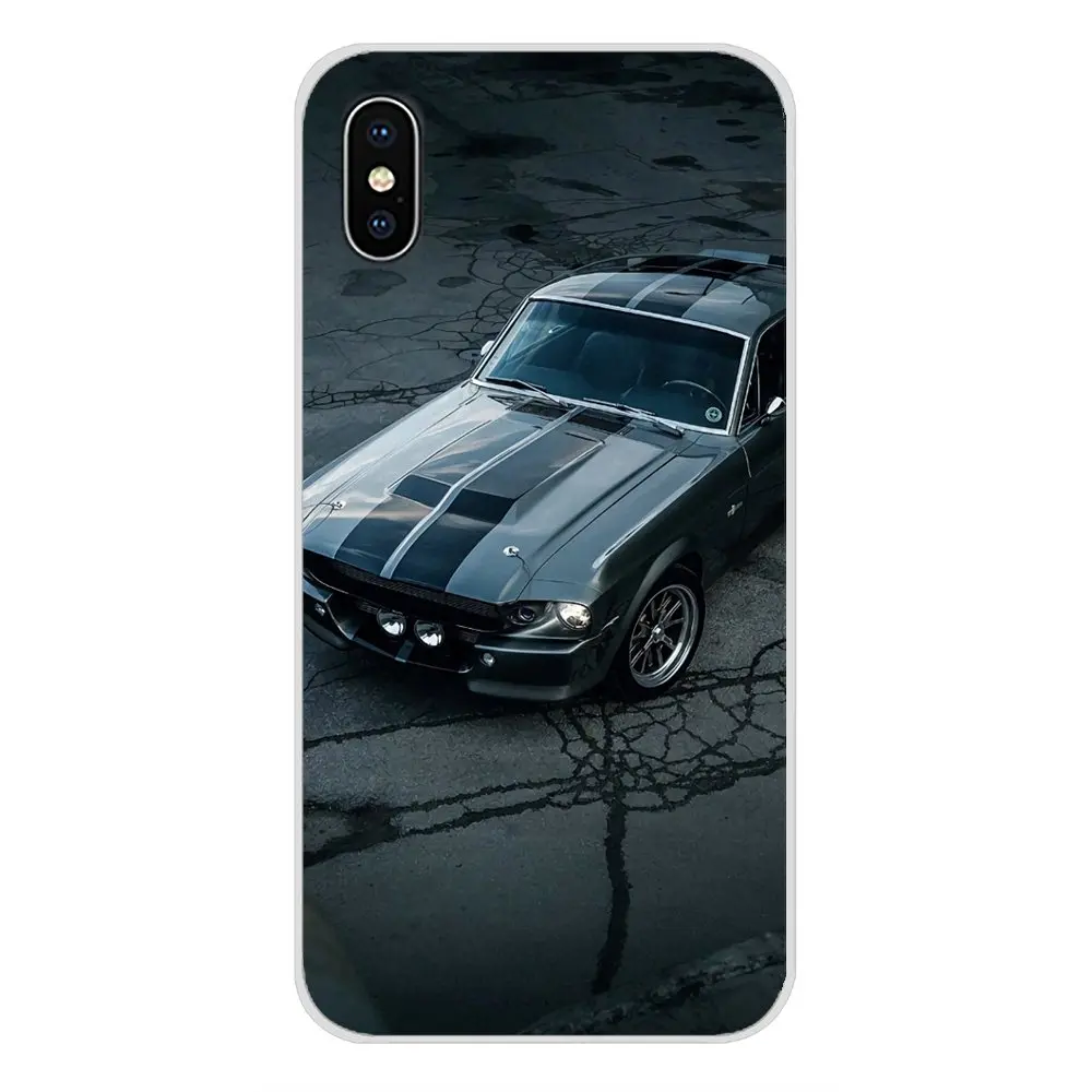 Для Apple IPhone X XR XS 11Pro MAX 4S 5s 5C SE 6S 7 8 Plus ipod touch 5 6 Ford Mustang S Shelby аксессуары чехлы для телефонов