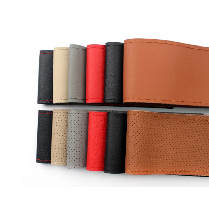 Универсальный 38 сантиметровый чехол на руль ручной работы высококачественные