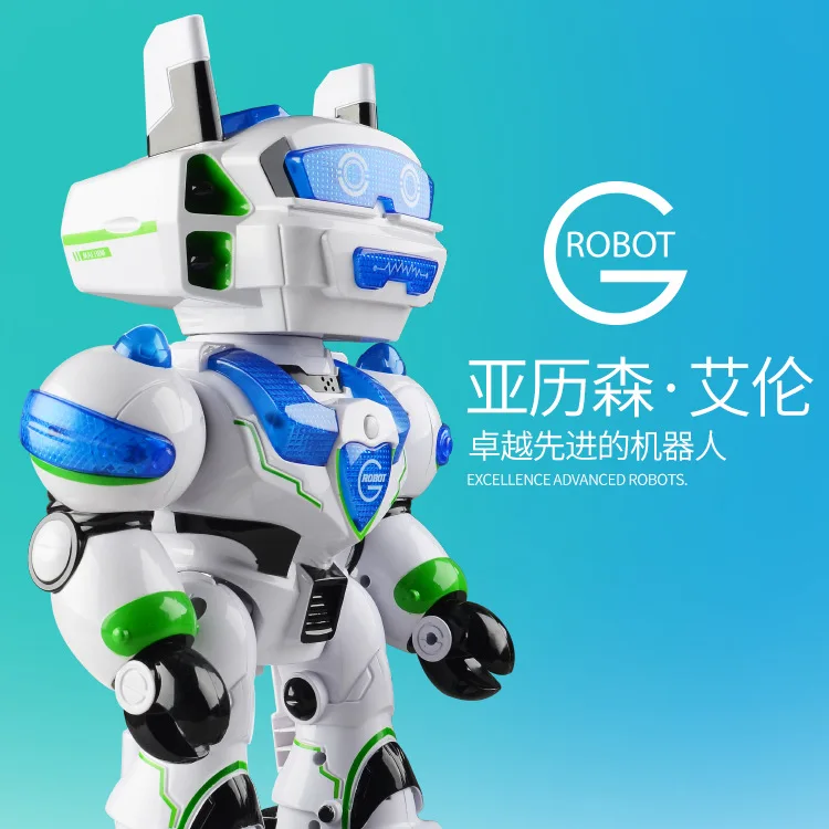 

Alex Sen Allen Electric Smart Dialogue Remote Control Dancing Robot Story Poetry Children'S Educational Toy