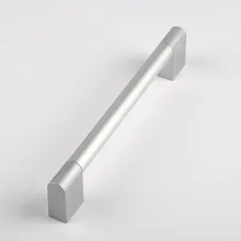 Современный минималистичный Матовый Алюминиевый сплав ручка Европейский стиль ящик шкаф и дверная ручка шкафа