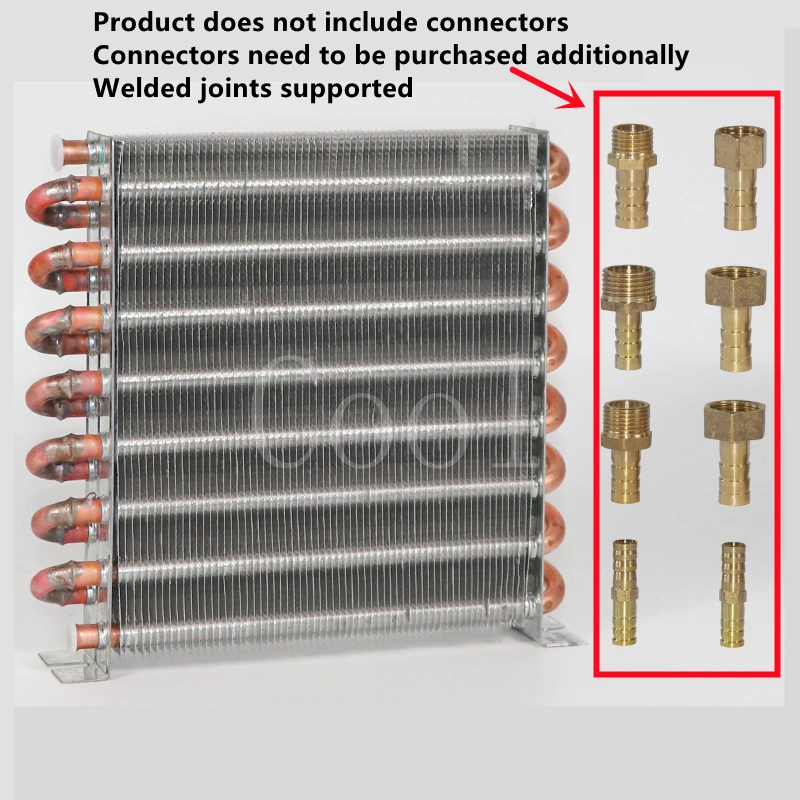 Refrigerator Condenser Water Cooling Air Cooling Copper Tube Radiator Freezer Ice Maker Universal Evaporator FNA-0.39/1.3