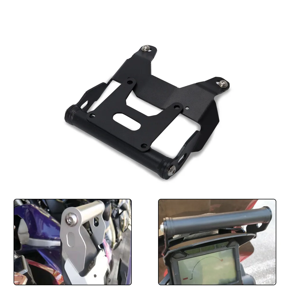 

Motorcycle front Stand Holder Smartphone For HONDA X-ADV 750 XADV XADV750 GPS Bar Mobile Phone bracket GPS black free shipping