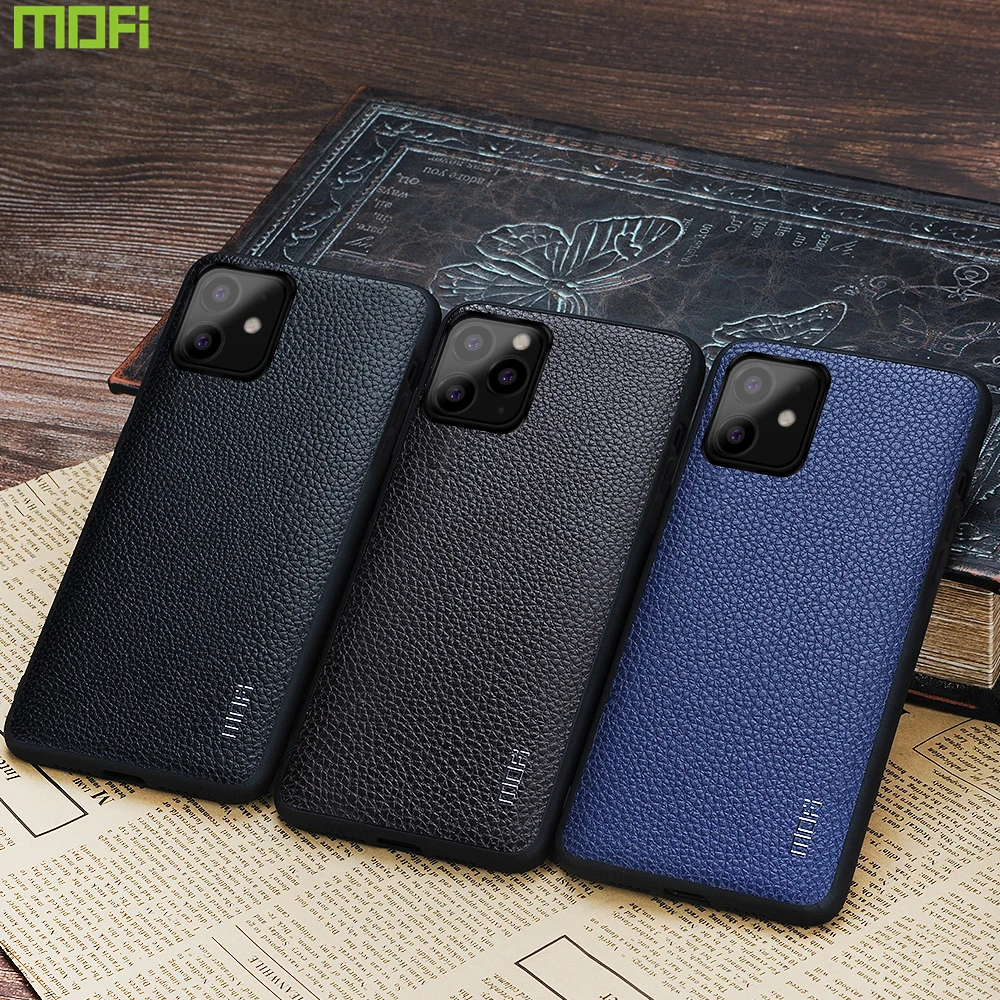 Чехол для iPhone 11 Pro Max чехол Mofi IPhone задняя крышка кожаная ткань мужская деловая