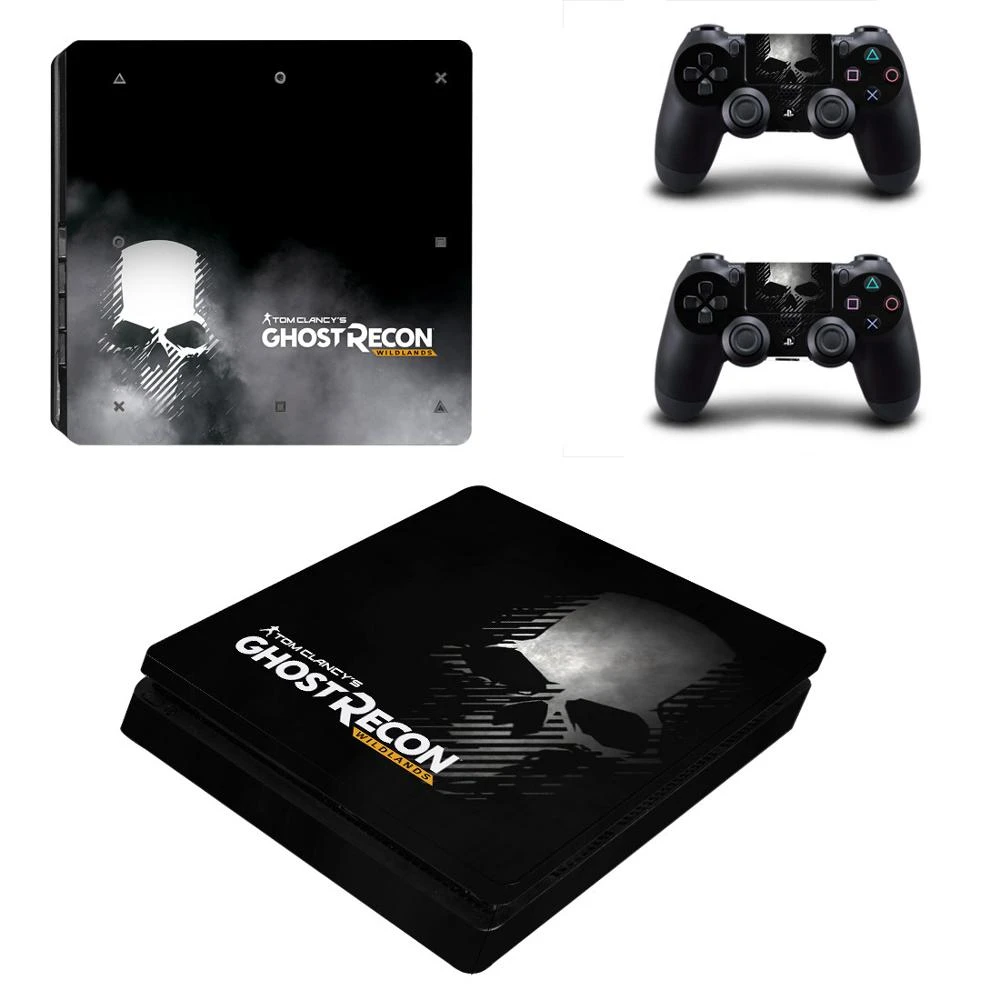 Clancy's Ghost Recon Wildlands Ps4 Slim Sticker Play Station 4 Skin Sticker For Playstation 4 Ps4 Slim Controller Stickers - AliExpress
