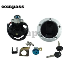 Suzuki GSXR600//750 Ignition Switch Fuel Gas Cap cover Seat Lock Key Set 2004-15