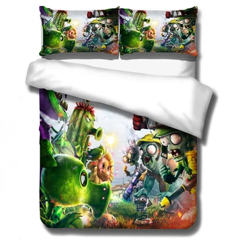 

Plants Vs. Zombies 3D Duvet Covers Comforter Bedding Sets Bedclothes The Nightmare Before Christmas Bedding Covers (NO Sheet)