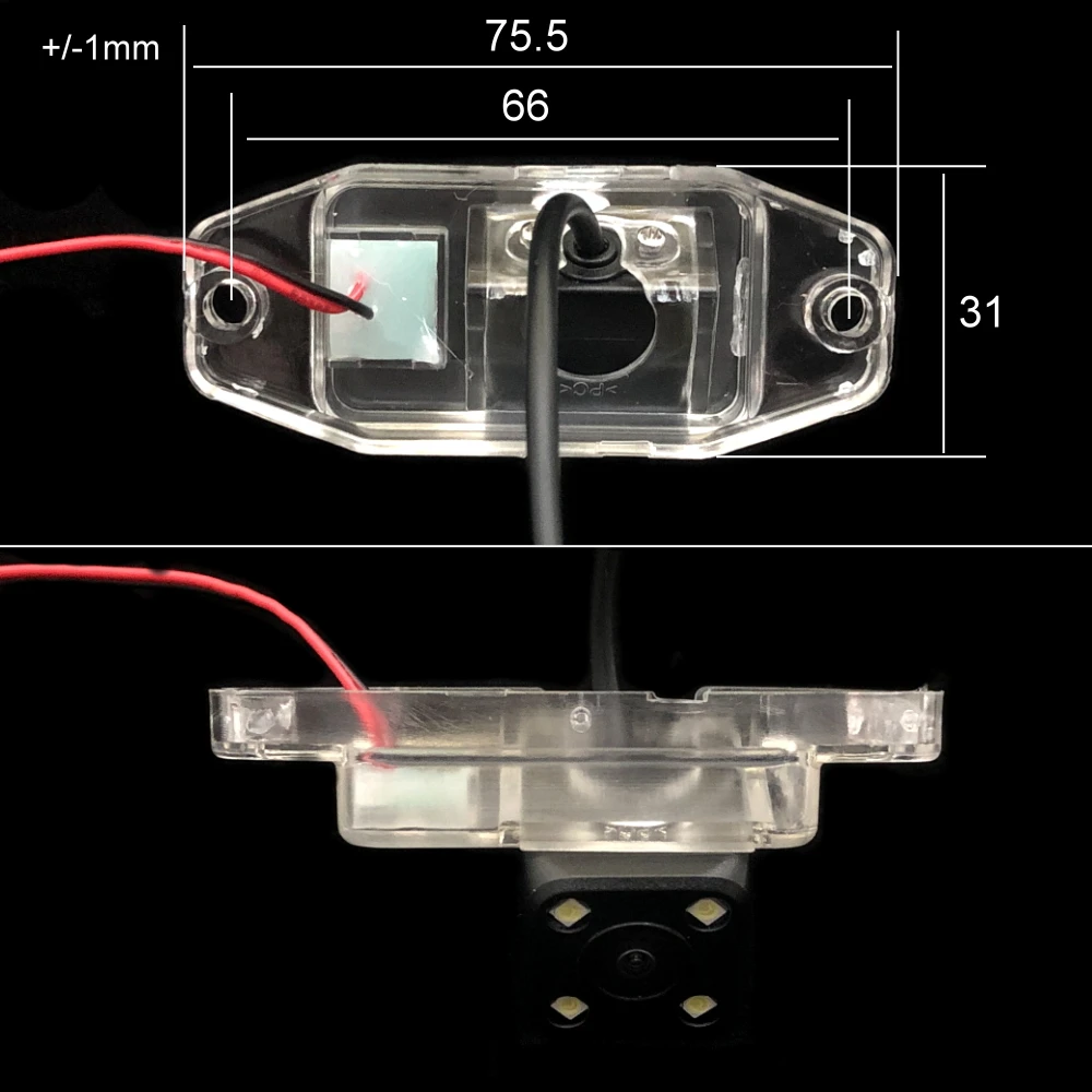 for TOYOTA Land Cruiser Prado J90 J120 J150 LC90 LC120 LC150 LC200 Car Reverse Backup Parking Rear View Camera Night Vision (3)