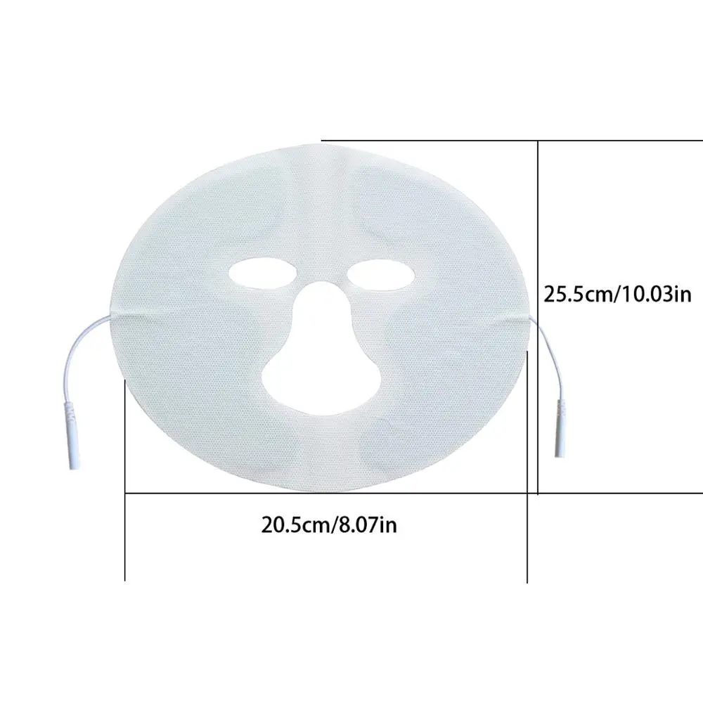 1 шт. 2,00 контактный соединительный кабель электрод маска для лица колодки для электротерапии лица Tens машина красоты лица