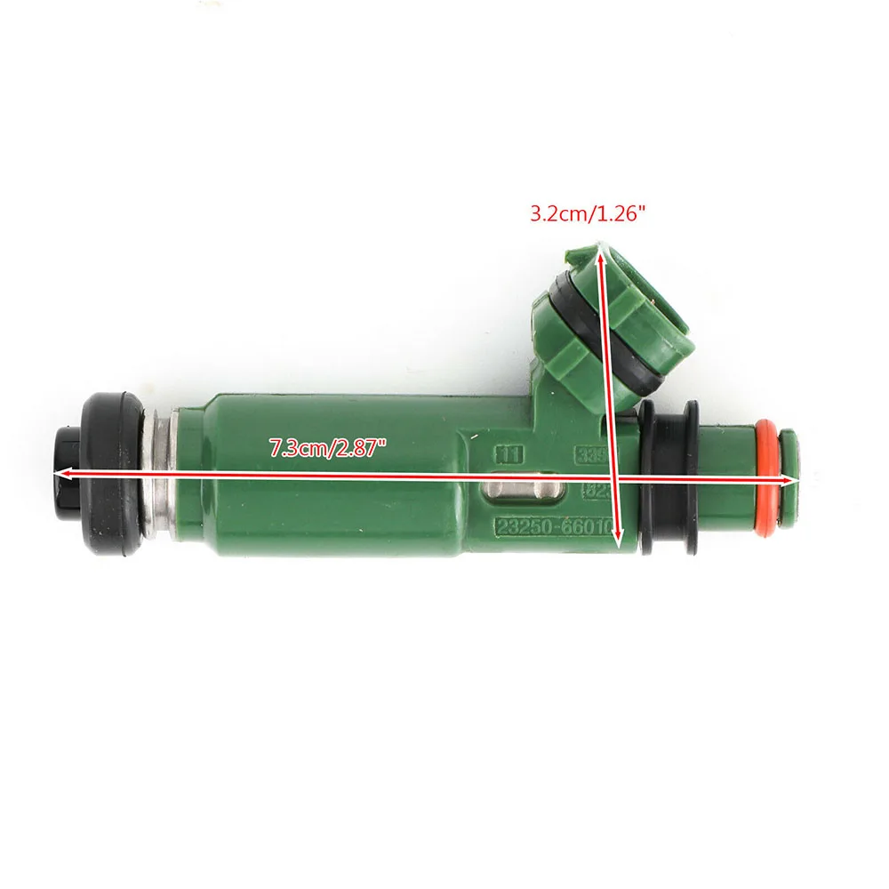 6 연료 인젝터 23250-66010 23209-66010 2325066010 2320966010, 1993-1997 TOYOTA LAND CRUISER 96-1997 LEXUS LX450