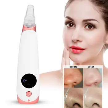 

Single Button Face Blackhead Remover Vacuum Acne Extractor Facial Pore Cleanser