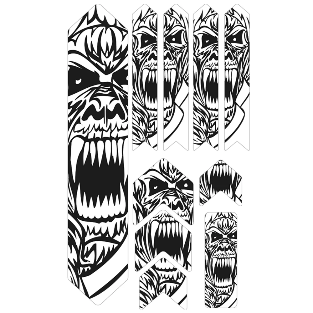 Светоотражающая лента на велосипед устойчивая к царапинам защита рамы для