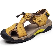 BACKCAMEL/мужские сандалии; натуральная кожа; Мужская Летняя обувь; уличные пляжные шлепанцы; повседневные замшевые сандалии-гладиаторы; камуфляж