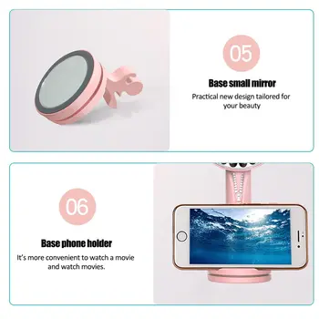 

Portable HandFan USB Rechargeable Foldable Handheld Mini Fan Cooler 3 Speed Adjustable Cooling Fan Outdoor Travel Air Cooler