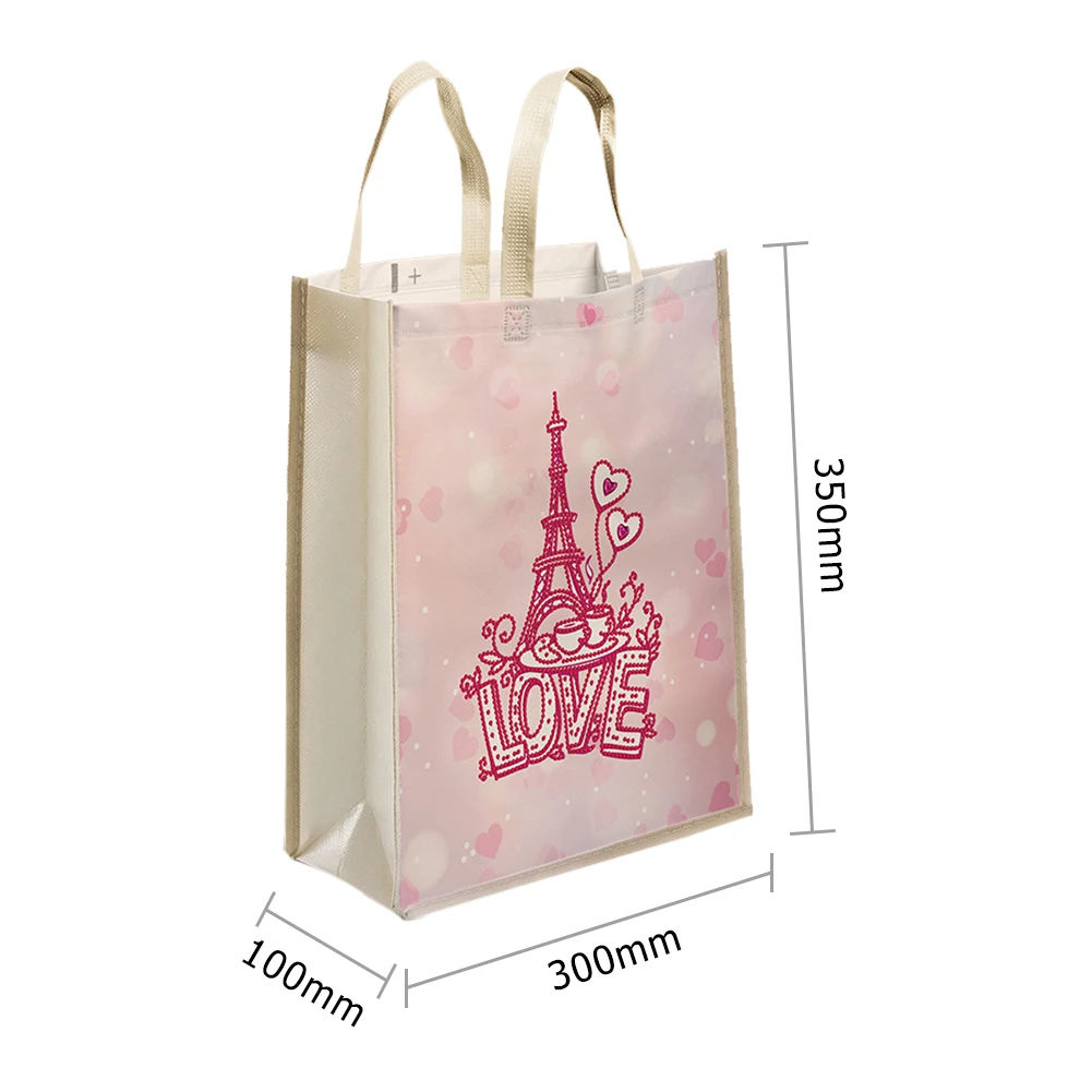 DIY Diamond Painting Handbag Mosaic Drill Reusable Eco-friendly Shopping Bags Totes Home Decoration Gift Foldable Storage Bags 