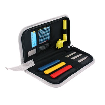 

Guitar Repair File Tools Kit Nut Files Ruler Turner Gauge Measurement Tool Bag