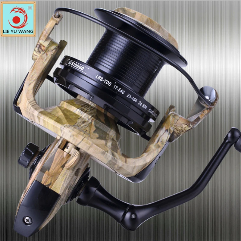 

Full Metal Fishing Spinning Reel 12 + 1 Ball Bearings Distant Wheel CNC Handlebar Desert Camouflage Fish Reel Carp Reels Pesca