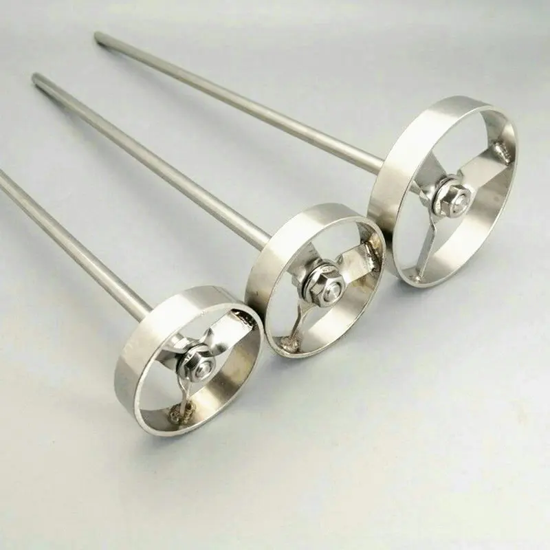 1set Lab Stainless Steel Turbine Type Stirrer paddle machine impeller turbine Blade with stirring rod | Канцтовары для офиса и