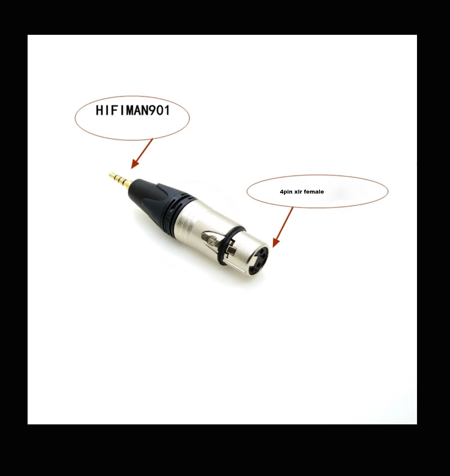 Hifi novo adaptador pentaconn neutrik de 4